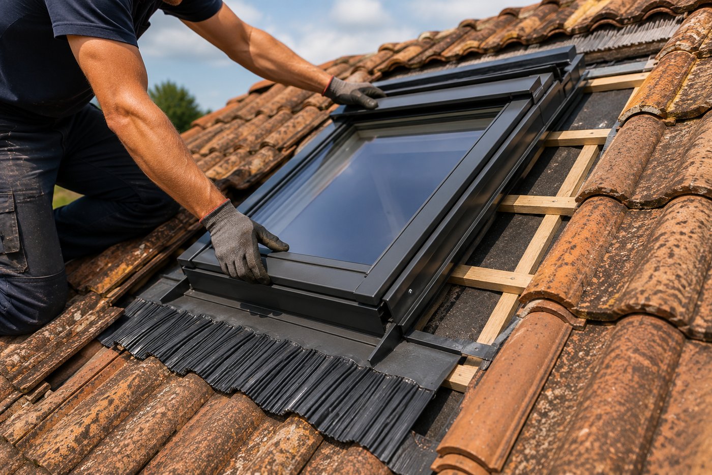 Installation et remplacement de Velux — Solution Rénov Habitat 77, Pringy